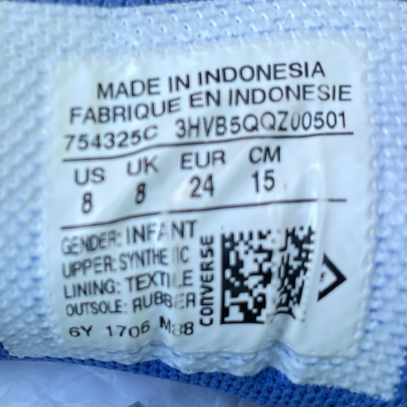 Converse All Star Black Faux Leather Sneakers Sz 8 Lace Up Chuck Taylor Shoes - Picture 8 of 10